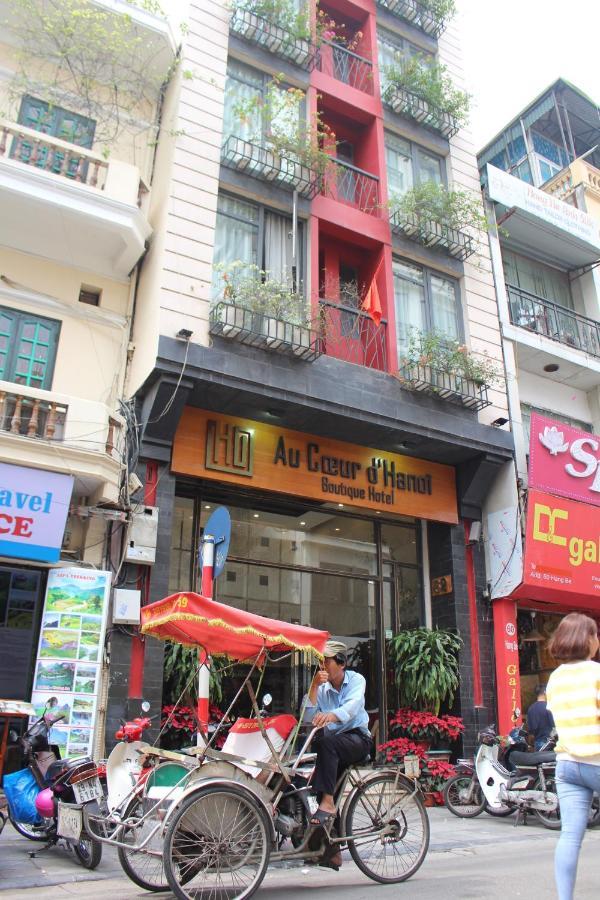 Au Coeur D'Hanoi Boutique Hotel Экстерьер фото