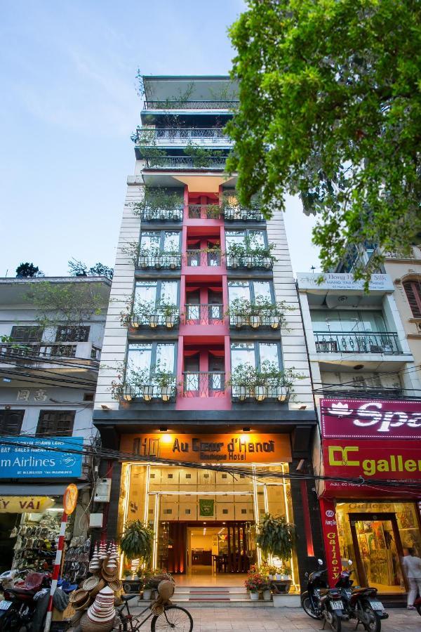 Au Coeur D'Hanoi Boutique Hotel Экстерьер фото